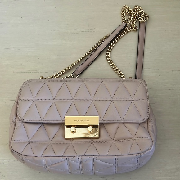 MICHAEL Michael Kors Handbags - Michael Kors Quilted Sloan Large Leather Shoulder Bag